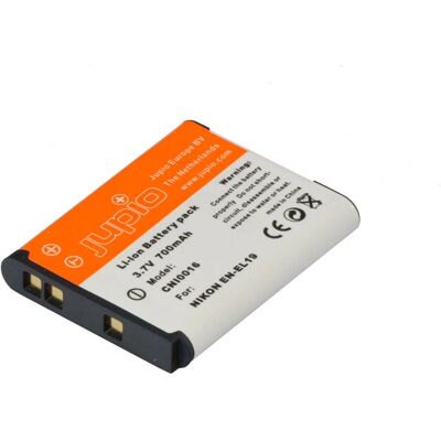 Baterie Jupio EN-EL19 pro Nikon - 700mAh Li-Ion Baterie Jupio EN-EL19 pro Nikon - 700mAh Li-Ion