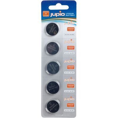Jupio CR2032 Litiumbatteri - 5-pack Jupio CR2032 Litiumbatteri - 5-pack