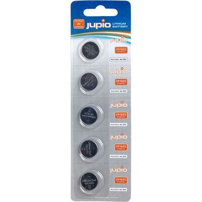 Jupio CR1620 Litiumbatteri - 3V Jupio CR1620 Litiumbatteri - 3V