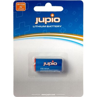 Jupio CR123A Litium 3V - batteri Jupio CR123A Litium 3V - batteri