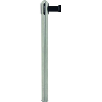Barrière à corde rétractable en acier inoxydable Securit - Poteau 100cm, Corde 210cm - Publicité Barrière à corde rétractable en acier inoxydable Securit - Poteau 100cm, Corde 210cm - Publicité
