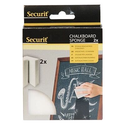 Spugna in Melamina Bianca Modello 75 Securit - Set di Pulizia Spugna in Melamina Bianca Modello 75 Securit - Set di Pulizia