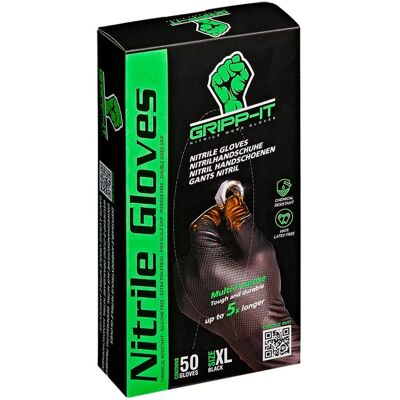 PAE XL Fekete Nitril Keszi - Kémiai Ellenálló - 50 db PAE XL Fekete Nitril Keszi - Kémiai Ellenálló - 50 db