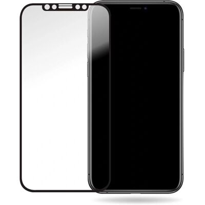 Protecteur d'écran Mobilize pour iPhone X/XS/11 Pro - Cadre noir Protecteur d'écran Mobilize pour iPhone X/XS/11 Pro - Cadre noir