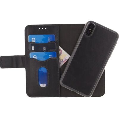 Mobilize iPhone X/XS Wallet Hülle - Abnehmbar, Elegant, Schutz Mobilize iPhone X/XS Wallet Hülle - Abnehmbar, Elegant, Schutz