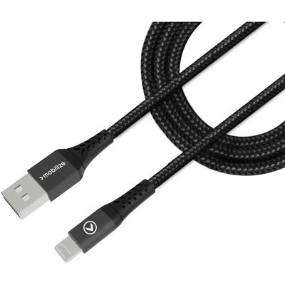 Mobilize Nylon Kabel USB zu Apple MFi Lightning 1m - Kabel Mobilize Nylon Kabel USB zu Apple MFi Lightning 1m - Kabel