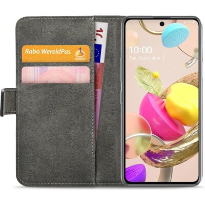 Coque portefeuille noire pour LG K42 de Mobilize - Publicité Coque portefeuille noire pour LG K42 de Mobilize - Publicité