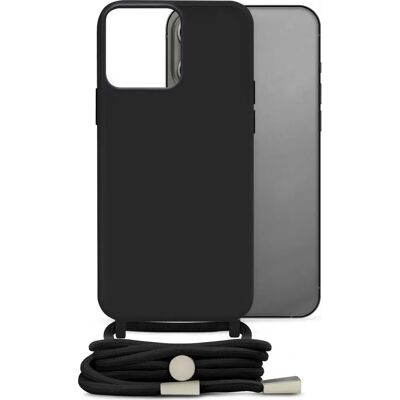 Mobilize iPhone 13 Pro Schwarzes Schutzcase mit Lanyard Mobilize iPhone 13 Pro Schwarzes Schutzcase mit Lanyard