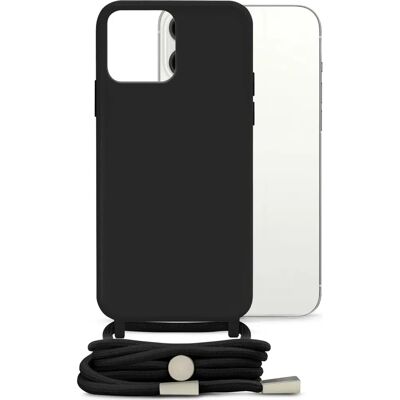 Mobilize Lanyard Gelly Case für iPhone 13 Pro Max - Schwarz Mobilize Lanyard Gelly Case für iPhone 13 Pro Max - Schwarz