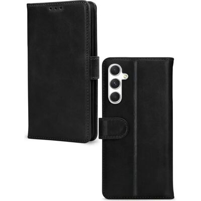Mobilize Portemonnaie aus Leder (Samsung Galaxy A54 5G), Smartphone Hülle, Schwarz Mobilize Portemonnaie aus Leder (Samsung Galaxy A54 5G), Smartphone Hülle, Schwarz