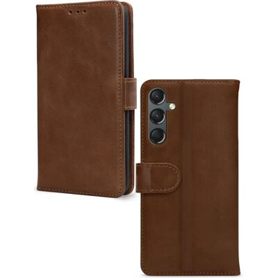 Mobilize Leder-Geldbörse für Samsung Galaxy A24 - Echtes Leder, Kartenfächer Mobilize Leder-Geldbörse für Samsung Galaxy A24 - Echtes Leder, Kartenfächer