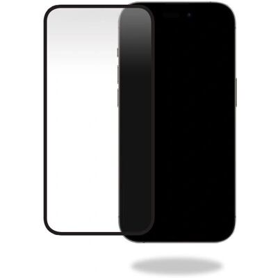 Mobilize iPhone 15 Pro Glas-Schutzfolie - Schwarzer Rahmen Mobilize iPhone 15 Pro Glas-Schutzfolie - Schwarzer Rahmen
