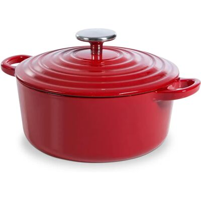 BK Bourgogne Holenderski garnek 28cm - Emaliowane żeliwo - Indukcja BK Bourgogne Holenderski garnek 28cm - Emaliowane żeliwo - Indukcja