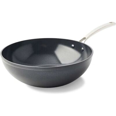 BK Superior keramische wokpan - 30cm - Geschikt voor inductie BK Superior keramische wokpan - 30cm - Geschikt voor inductie