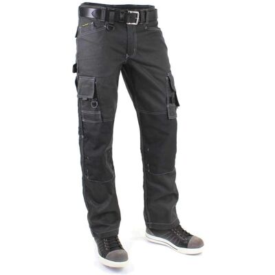 Tricorp Mørkgrå/Svart Arbeidsbukse - Slitesterk, Unisex, Cordura Tricorp Mørkgrå/Svart Arbeidsbukse - Slitesterk, Unisex, Cordura