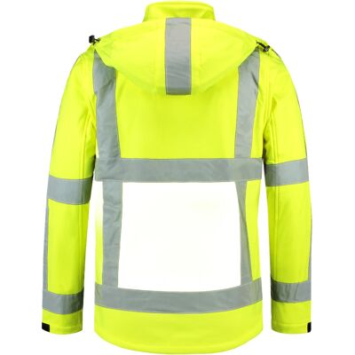 Tricorp Hood RWS Softshell - Fluoryellow - XXL - Softshell Jacke Tricorp Hood RWS Softshell - Fluoryellow - XXL - Softshell Jacke