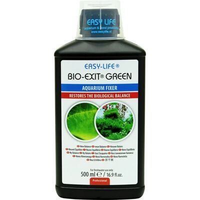 Easy Life Bio-Exit Green 500 ml - Contrôle des algues en aquarium - Publicité Easy Life Bio-Exit Green 500 ml - Contrôle des algues en aquarium - Publicité