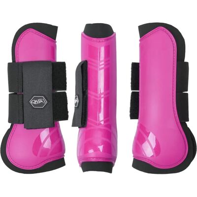 QHP Benskydd - Fuchsia - Protection des jambes du cheval - Publicité QHP Benskydd - Fuchsia - Protection des jambes du cheval - Publicité