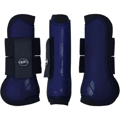 Protection Tendons QHP Navy - Complet - Protège-Jambes de Cheval - Publicité Protection Tendons QHP Navy - Complet - Protège-Jambes de Cheval - Publicité