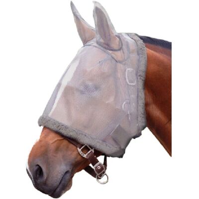 QHP Fliegenmaske Beige Pony - Fliegenmaske QHP Fliegenmaske Beige Pony - Fliegenmaske