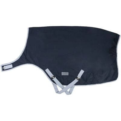 Couverture pour chevaux QHP 0g - Bleu Imperméable et respirante - Publicité Couverture pour chevaux QHP 0g - Bleu Imperméable et respirante - Publicité