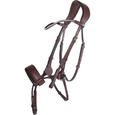 QHP Sedna Reitkandare - Anatomisch - Braun - Vollgröße QHP Sedna Reitkandare - Anatomisch - Braun - Vollgröße