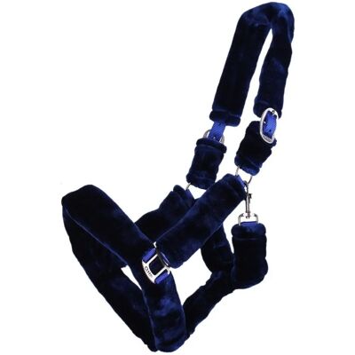 QHP Alaska Halfter - Marineblau/Blau - Ponny QHP Alaska Halfter - Marineblau/Blau - Ponny