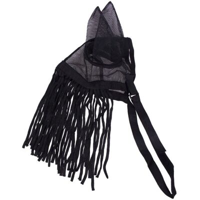 Masque Anti-Insecte QHP avec Oreilles - Protection Poney - Publicité Masque Anti-Insecte QHP avec Oreilles - Protection Poney - Publicité