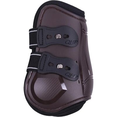 QHP Champion Fetlock Boots - Stoßfest, Luftdurchlässiges Neopren, Ponygröße QHP Champion Fetlock Boots - Stoßfest, Luftdurchlässiges Neopren, Ponygröße