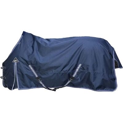 Couverture d'extérieur QHP Luxury 100g - Marine - 155cm - Imperméable et respirante - Publicité Couverture d'extérieur QHP Luxury 100g - Marine - 155cm - Imperméable et respirante - Publicité