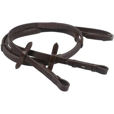 Rênes pour chevaux QHP - Caoutchouc, Cuir, Longueurs full/poney - Publicité Rênes pour chevaux QHP - Caoutchouc, Cuir, Longueurs full/poney - Publicité