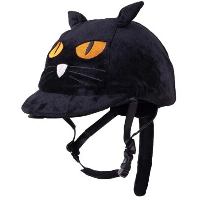 QHP Déguisement de Casque de Chat Halloween - Convient à Tous les Casques de Randonnée - Publicité QHP Déguisement de Casque de Chat Halloween - Convient à Tous les Casques de Randonnée - Publicité