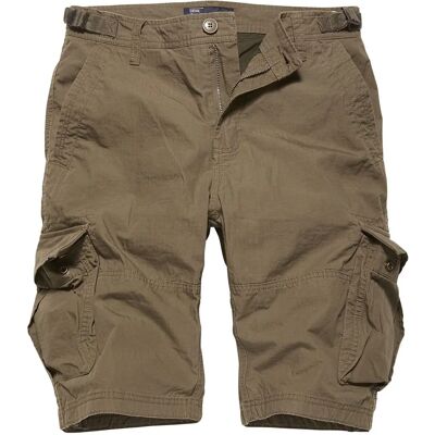 Vintage Industries Terrance Dark Khaki Shorts - Shorts Vintage Industries Terrance Dark Khaki Shorts - Shorts