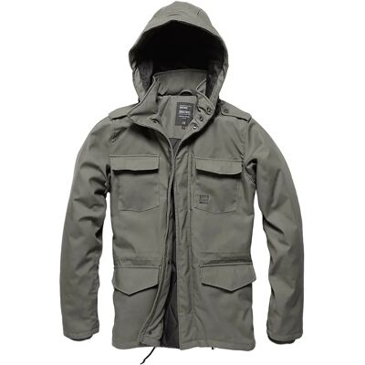 Vintage Industries Darren Parka Jakke - Grå - 2XL - Unisex Vintage Industries Darren Parka Jakke - Grå - 2XL - Unisex