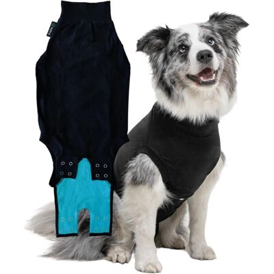Suitical Hund Wiederherstellungsanzug - M Schwarz Suitical Hund Wiederherstellungsanzug - M Schwarz