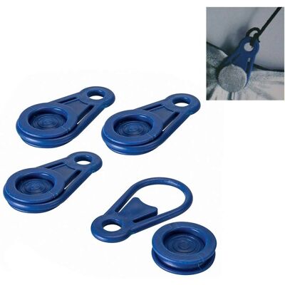 Ensemble de clips Benson - 6 pinces pour bâches et auvents - Publicité Ensemble de clips Benson - 6 pinces pour bâches et auvents - Publicité
