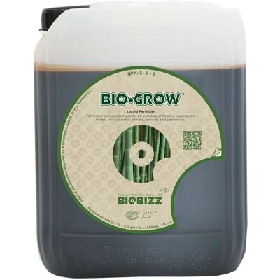 BioBizz Bio Grow Engrais - Nutriment de Croissance Bio - 5L - Publicité BioBizz Bio Grow Engrais - Nutriment de Croissance Bio - 5L - Publicité