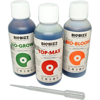 Kit de Culture Intérieure Biobizz - Pack Organique pour 1-4 Plantes - Publicité Kit de Culture Intérieure Biobizz - Pack Organique pour 1-4 Plantes - Publicité