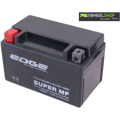 Batterie Edge YTX7A-BS - 12V 7Ah - Type de batterie - Publicité Batterie Edge YTX7A-BS - 12V 7Ah - Type de batterie - Publicité