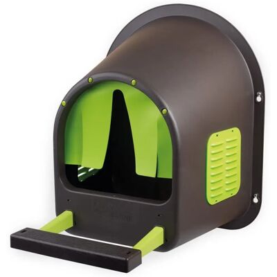 Eton MyCozyNest Niche à Pondoir en Plastique Vert - Jusqu'à 5 Poules - Publicité Eton MyCozyNest Niche à Pondoir en Plastique Vert - Jusqu'à 5 Poules - Publicité