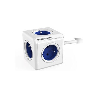 Allocacoc PowerCube Extended - Blau Mehrfachsteckdose Allocacoc PowerCube Extended - Blau Mehrfachsteckdose