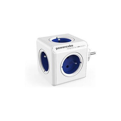 Allocacoc PowerCube Original Typ E Verlängerung - Blau Allocacoc PowerCube Original Typ E Verlängerung - Blau