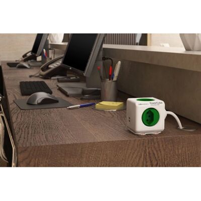 Allocacoc PowerCube Verlängerung - 5 Steckdosen, 1,5m Kabel Allocacoc PowerCube Verlängerung - 5 Steckdosen, 1,5m Kabel
