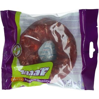 Donut Braaaf 10-12 cm Bœuf et Poisson - Friandises pour chien Donut Braaaf 10-12 cm Bœuf et Poisson - Friandises pour chien