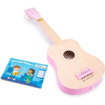 Guitare de Luxe en Bois - Instrument Musical Jouet - Publicité Guitare de Luxe en Bois - Instrument Musical Jouet - Publicité