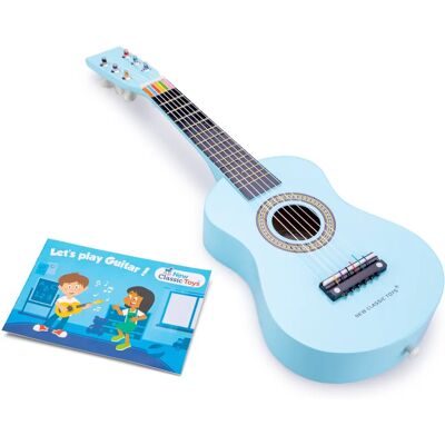 Guitare jouet New Classic Toys - Instrument de musique, Bleu, 3+ ans - Publicité Guitare jouet New Classic Toys - Instrument de musique, Bleu, 3+ ans - Publicité