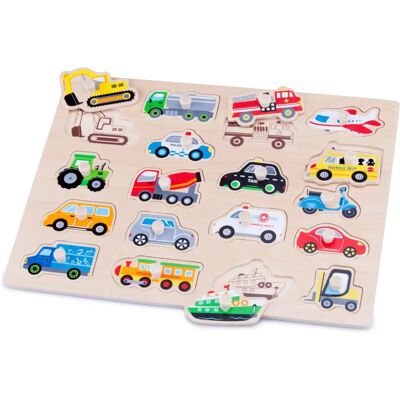 Puzzle Vozidla New Classic Toys 10536 - Puzzle Puzzle Vozidla New Classic Toys 10536 - Puzzle