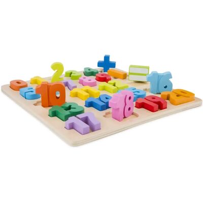 New Classic Toys Wooden Number Puzzle - Educational Toy for Kids New Classic Toys Wooden Number Puzzle - Educational Toy for Kids
