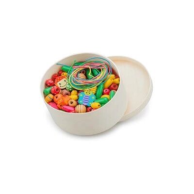 Nowa Zabawka Ról od Classic Toys 10570 - Edukacyjne Drewniane Koraliki do Rękodzieła, Powyżej 3 Lat Nowa Zabawka Ról od Classic Toys 10570 - Edukacyjne Drewniane Koraliki do Rękodzieła, Powyżej 3 Lat