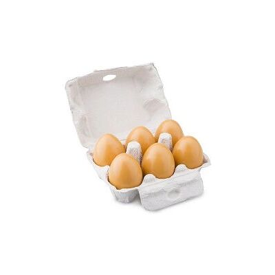 New Classic Toys Bezet houten eierset - Rollenspel speelgoed New Classic Toys Bezet houten eierset - Rollenspel speelgoed